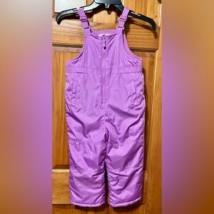 Jumping beans snow bib Purple Size 4T